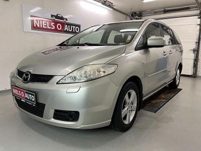 Champagnemetal Brugt 2007 Mazda 5 Touring MPV | 34.900 kr. (Lidt for dyr)