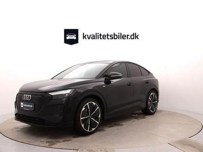 Brugt Audi Q4 Sportback e-tron S-Line 150 kW (204 HK) 2022 Sortmetal SUV