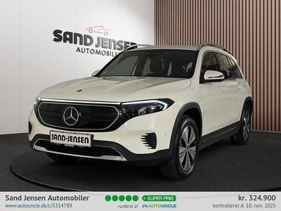 Hvid Brugt 2024 Mercedes EQB300 Progressive SUV | 324.900 kr. (Super pris)