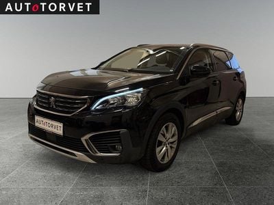 Brugt Peugeot 5008 Allure 130 HK (95 kW) 2017 Sortmetal SUV