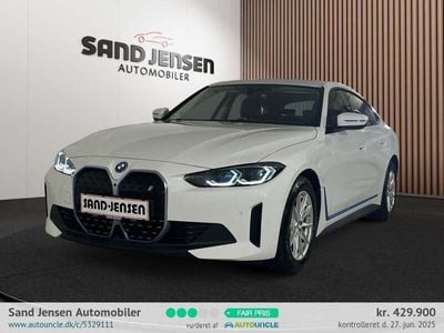 Hvid Brugt 2023 BMW i4 Shadowline Sedan | 429.900 kr. (Fair pris)