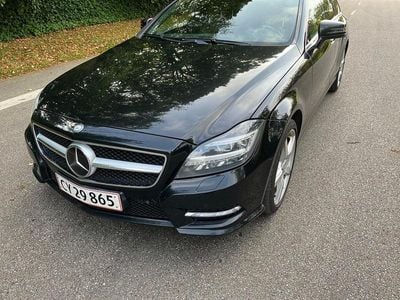 Sortmetal Brugt 2014 Mercedes CLS350 Shooting Brake AMG line Stationcar | 169.900 kr.