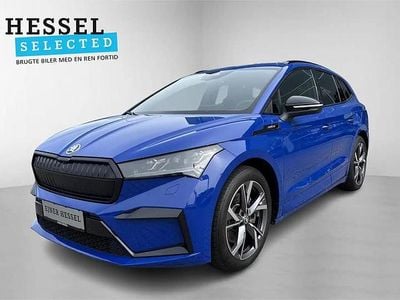 Energy blue Brugt 2023 Skoda Enyaq iV SportLine SUV | 299.900 kr.
