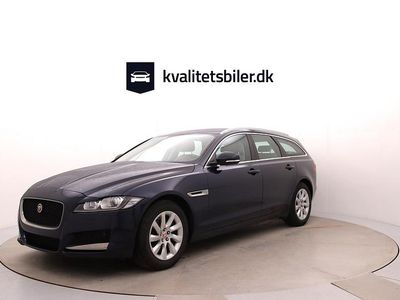 Brugt Jaguar XF Sportbrake Prestige 180 HK (132 kW) 2017 Blåmetal Stationcar