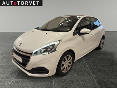 Hvid Brugt 2017 Peugeot 208 Hatchback | 44.700 kr. (God pris)