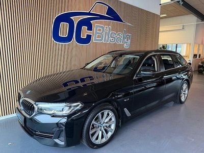 Sort Brugt 2021 BMW 530e Sport Line Stationcar | 289.800 kr. (Dyr)