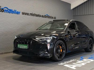 Sortmetal Brugt 2022 Audi e-tron Black Edition SUV | 459.900 kr. (Fair pris)