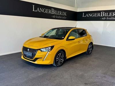 Gulmetal Brugt 2020 Peugeot 208 Allure Sky Hatchback | 115.500 kr. (Fair pris)