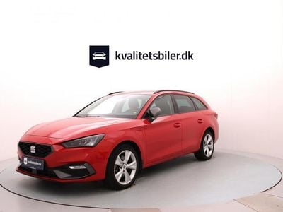 Rød Brugt 2021 Seat Leon FR Stationcar | 219.900 kr. (Fair pris)