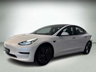 Hvid Brugt 2023 Tesla Model 3 Sedan | 209.900 kr. (Super pris)