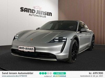 Sølvmetal Brugt 2021 Porsche Taycan Cross Turismo Sedan | 699.900 kr. (Fair pris)