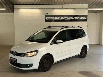 Hvid Brugt 2014 VW Touran Comfortline MPV | 48.900 kr.