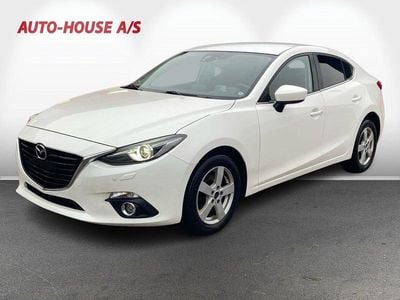 Brugt Mazda 3 Optimum 150 HK (110 kW) 2016 Hvid Sedan