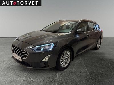 Sortmetal Brugt 2020 Ford Focus Titanium Stationcar | 107.700 kr. (God pris)