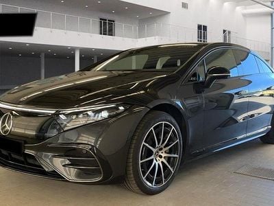 Blåmetal Brugt 2022 Mercedes EQS450+ AMG line Hatchback | 669.500 kr.