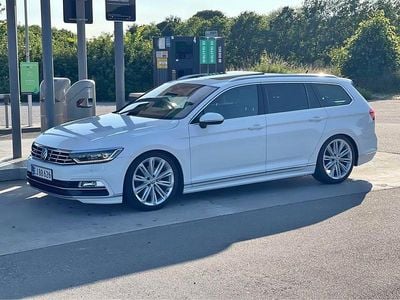 Brugt VW Passat R-line 190 HK (139 kW) 2016 Hvid Stationcar