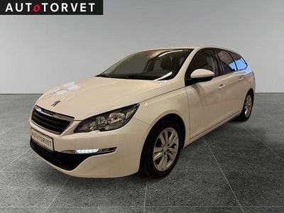 Hvid Brugt 2016 Peugeot 308 Active Stationcar | 62.700 kr. (God pris)