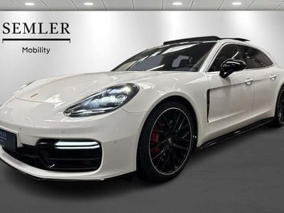 Hvid Brugt 2021 Porsche Panamera 4 Sport Turismo Sedan | 500.000 kr.