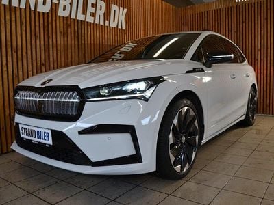 Hvid Brugt 2022 Skoda Enyaq iV SportLine SUV | 259.800 kr. (Fair pris)