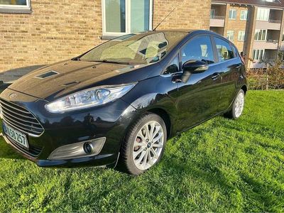 Sort Brugt 2014 Ford Fiesta Titanium Hatchback | 49.995 kr.