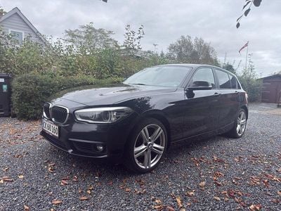 Sort Brugt 2017 BMW 118 Advantage Hatchback | 94.900 kr. (Super pris)