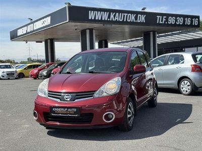 Rød Brugt 2013 Nissan Note MPV | 29.900 kr. (God pris)