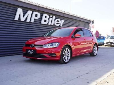Rød Brugt 2017 VW Golf VII Highline Hatchback | 169.900 kr. (Fair pris)