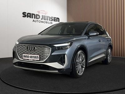 Blåmetal Brugt 2023 Audi Q4 e-tron S-Line SUV | 299.900 kr.