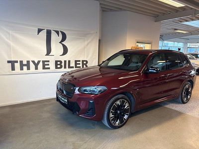Bordeauxmetal Brugt 2022 BMW iX3 M Sport SUV | 349.900 kr. (Fair pris)