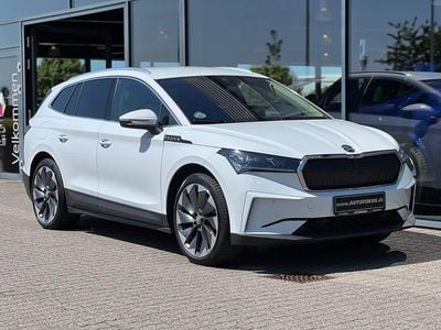 Hvid Brugt 2022 Skoda Enyaq iV ecoSuite SUV | 259.700 kr. (God pris)