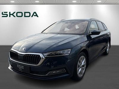 Brugt Skoda Octavia First Edition 110 HK (80 kW) 2020 Blåmetal Stationcar