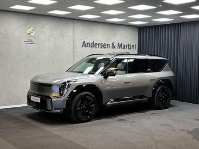 Graametal Brugt 2023 Kia EV9 GT-Line SUV | 619.900 kr. (Fair pris)