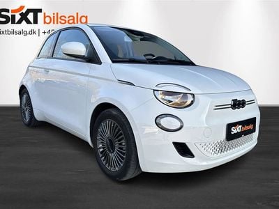 Hvid Brugt 2022 Fiat 500e Icon Hatchback | 114.900 kr. (Fair pris)