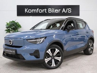 Blåmetal Brugt 2023 Volvo XC40 Core SUV | 209.800 kr. (God pris)