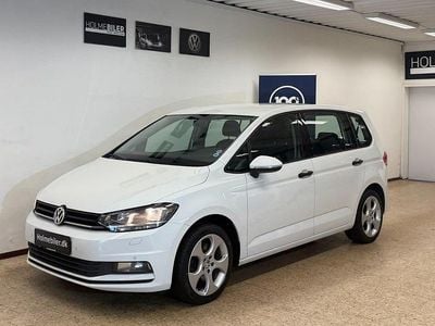 Hvid Brugt 2016 VW Touran Trendline MPV | 104.900 kr. (Lidt for dyr)