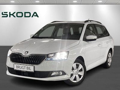 Hvidmetal Brugt 2020 Skoda Fabia Ambition Hatchback | 134.900 kr. (Lidt for dyr)