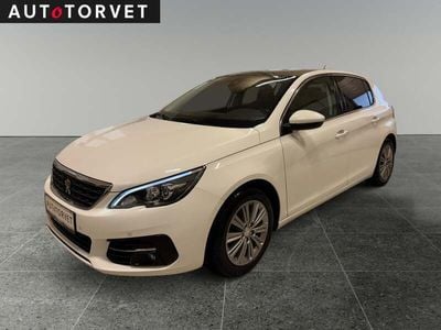 Hvid Brugt 2018 Peugeot 308 Allure Sky Stationcar | 92.700 kr. (God pris)
