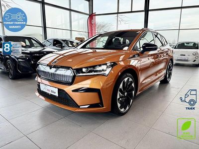 Orangemetal Brugt 2025 Skoda Enyaq iV SportLine SUV | 369.700 kr. (Fair pris)