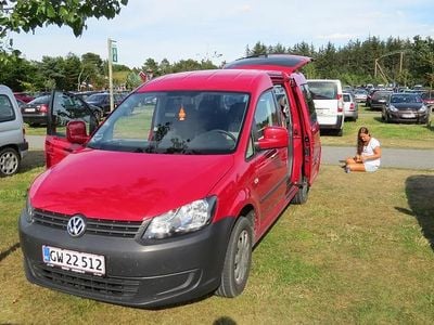 Rød Brugt 2012 VW Caddy Trendline MPV | 25.000 kr.
