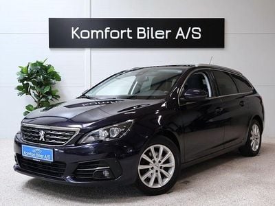 Mørkblåmetal Brugt 2018 Peugeot 308 Allure Sky Stationcar | 79.900 kr. (Fair pris)
