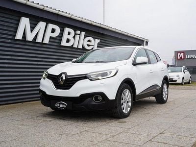Hvid Brugt 2016 Renault Kadjar Zen SUV | 74.900 kr.