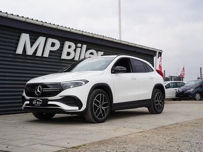 Hvid Brugt 2023 Mercedes EQA250 AMG line SUV | 279.700 kr. (Lidt for dyr)