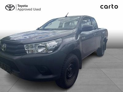 Sølvmetal Brugt 2020 Toyota HiLux T2 Afhentning | 209.900 kr.