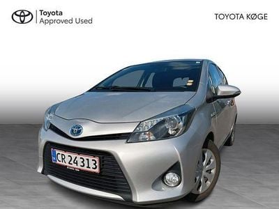 Sølv Brugt 2014 Toyota Yaris Hybrid H2 Hatchback | 89.900 kr. (Fair pris)