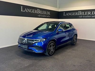 Blåmetal Brugt 2024 Mercedes EQA250+ AMG line SUV | 349.500 kr. (God pris)