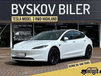 Hvidmetal Brugt 2023 Tesla Model 3 Sedan | 239.995 kr. (Dyr)
