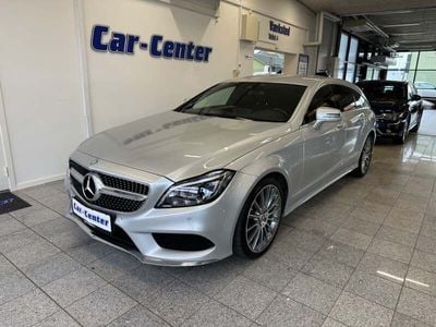 Grå Brugt 2015 Mercedes CLS350 Shooting Brake Stationcar | 339.900 kr.
