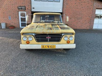 Gul Brugt 1963 Dodge D100 | 149.800 kr.