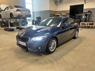 Brugt BMW 218 Advantage 136 HK (100 kW) 2018 Blå Coupe