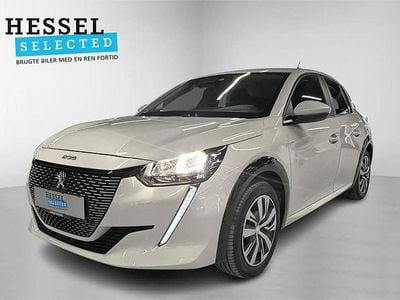 Brugt Peugeot e-208 Active 100 kW (136 HK) 2021 Gul Hatchback